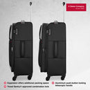 Wenger, Castic Large Softside Case, Charcoal, 102 Litres, Swiss designed