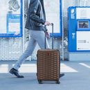 Wenger In-Flight Medium Hardside Suitcase, 64 Litres, Brown, Swiss designed-blend of style & function