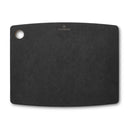 Victorinox Gourmet Series Chopping/Cutting Board with juice groove, Black, Small