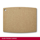 Victorinox Gourmet Series Chopping/Cutting Board with juice groove, Brown, Large