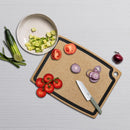 Victorinox Gourmet Series Chopping/Cutting Board with juice groove, Brown, Large