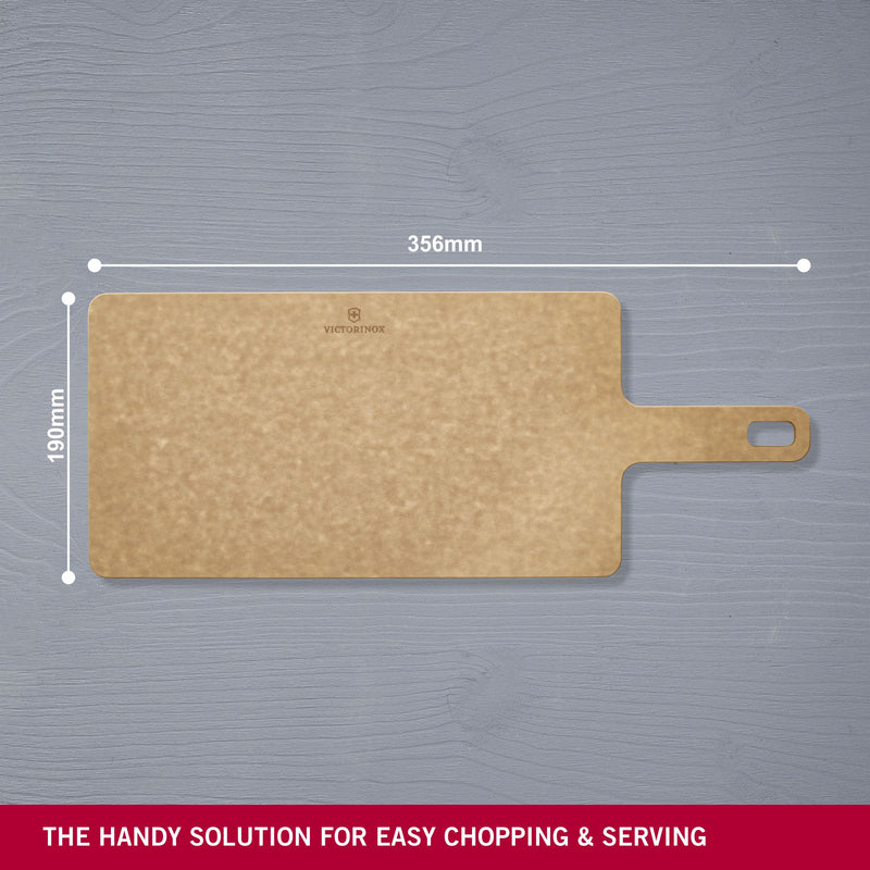 Victorinox Handy Series Chopping/Cutting Board with Handle, Brown, Large