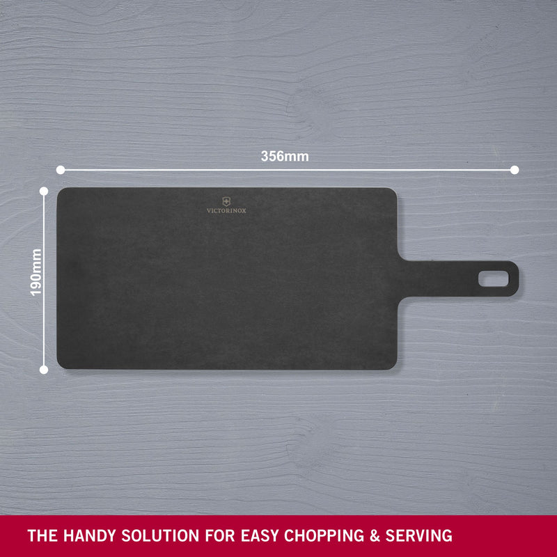 Victorinox Handy Series Chopping/Cutting Board with Handle, Black, Large