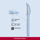 Victorinox Swiss Classic Universal Peeler, Wavy Edge,Trend Colours Special Edition, Duck Egg Blue, Swiss Made