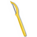 Victorinox Swiss Made Stainless Steel Multipurpose Peeler Serrated/Wavy Edge Universal Peeler, Yellow, Fruit & Vegetable Peeler
