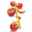 Victorinox Swiss Made Stainless Steel Multipurpose Peeler Serrated/Wavy Edge Universal Peeler, Yellow, Fruit & Vegetable Peeler