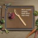 Victorinox Swiss Classic Universal Peeler/Wavy Edge, Trend Colours Special Edition Tangerine, Swiss Made