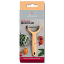 Victorinox Swiss Classic Peeler, Wavy Edge, Swiss Trend Colours Special Edition Tangerine, Swiss Made