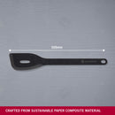 Victorinox Saute Tool-Turner with Angled Edge and Hole, Black, Swiss Made