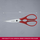 Victorinox Stainless Steel Multipurpose Shears with Integrated Bottle Opener 20 cm Red,