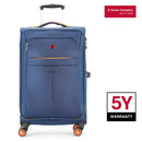 Wenger Fiero-Pro Medium Softside Suitcase, 69 Litres, Blue/Orange, Swiss designed-blend of style & function