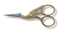 Victorinox Stork Embroidery Scissors Gold Plated, 9 cm, Swiss Made