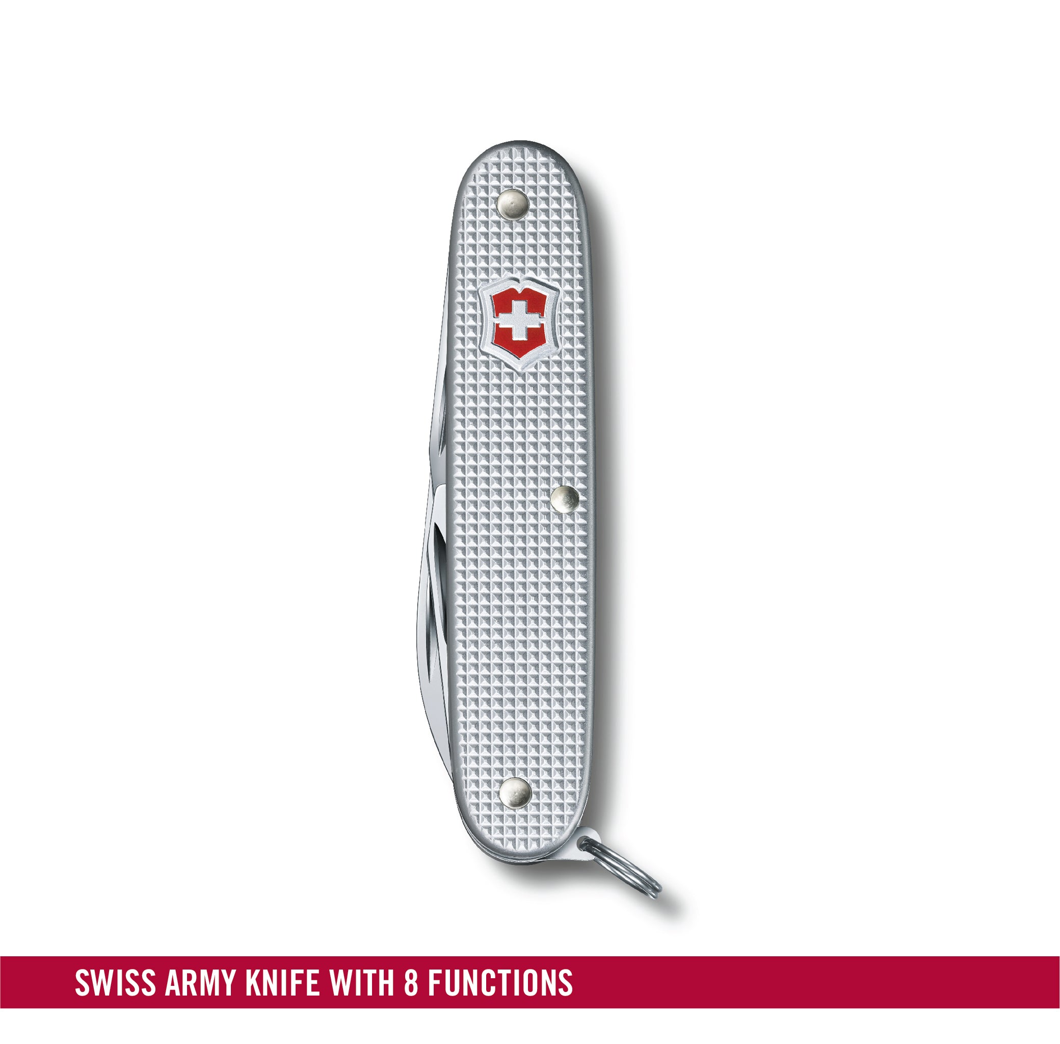 Victorinox Swiss Army Knife - Pioneer - 8 Functions 93 mm Grey