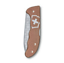 Victorinox Hunter Pro Alox Limited Edition 2020 for 6000 units Damast Blade, Swiss Army Knife Alox 130 mm Brown