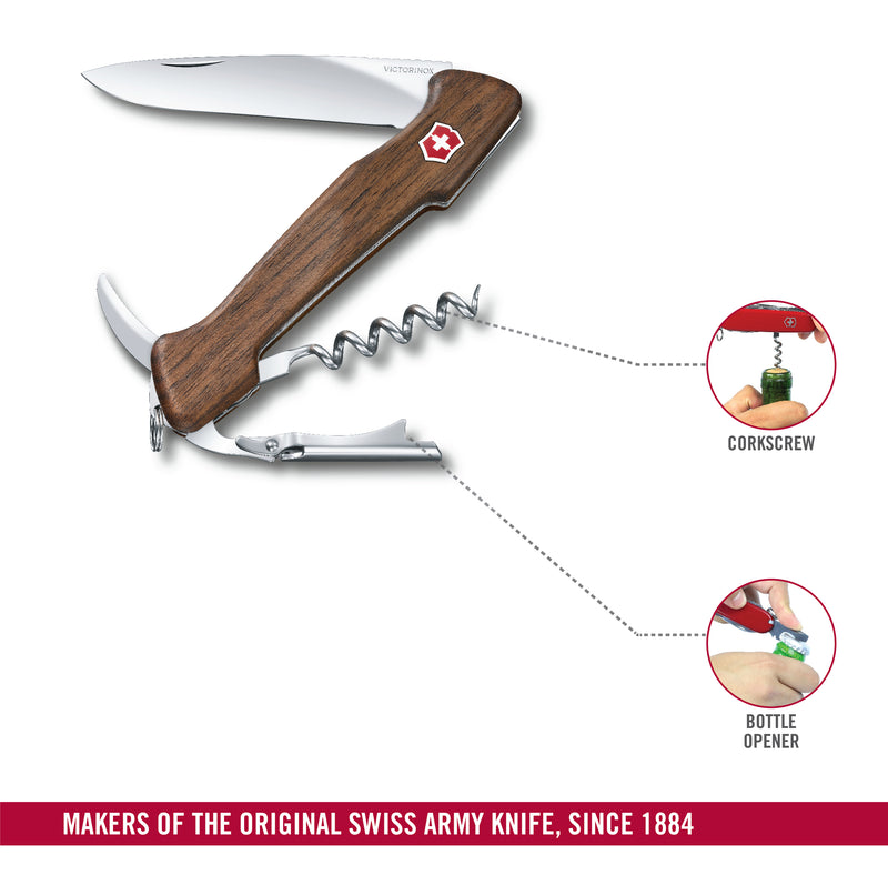 Victorinox Wine Master Swiss Army Knife 6 Functions 130 mm Brown