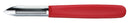 Victorinox Swiss Classic Kitchen Knife Set of 2-Straight Edge Knife & Traditional Peeler,Red