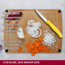 Victorinox Swiss Made Swiss Classic Stainless Steel Kitchen Knife Set of 2, Paring Knife,Serrated Knife,Yellow