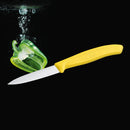 Victorinox Swiss Made Swiss Classic Stainless Steel Kitchen Knife Set of 2, Paring Knife,Serrated Knife,Yellow