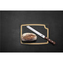 Victorinox Bread Knife Wavy Edge for Cutting Bread Processed Maple Wood Handle 21 cm Gift Box Brown Swiss Made