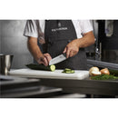 Victorinox Santoku Knife Fibrox Non Slip Ergonomic Handle Fluted Edge 17 cm Black Swiss Made