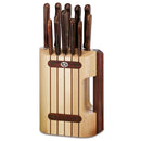 Victorinox Rosewood Cutlery Block 11 Pieces Beechwood