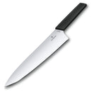 Victorinox Swiss Modern Carving Knife, for Chefs & Home Use, 25 cm Black, Swiss Made
