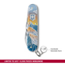 Victorinox Swiss Army Knife Winter Magic Limited Edition 2023, 84 mm Blue, Alox Scale Pocket Knife