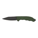 Victorinox Swiss Army Knife, Evoke Alox,  Folding, Large (136 mm) Black Clip-Point Blade,Olive Green Handle, Pocket Knife