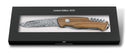 Victorinox Ranger Wood, 130mm, Damast Steel, Brown Knife