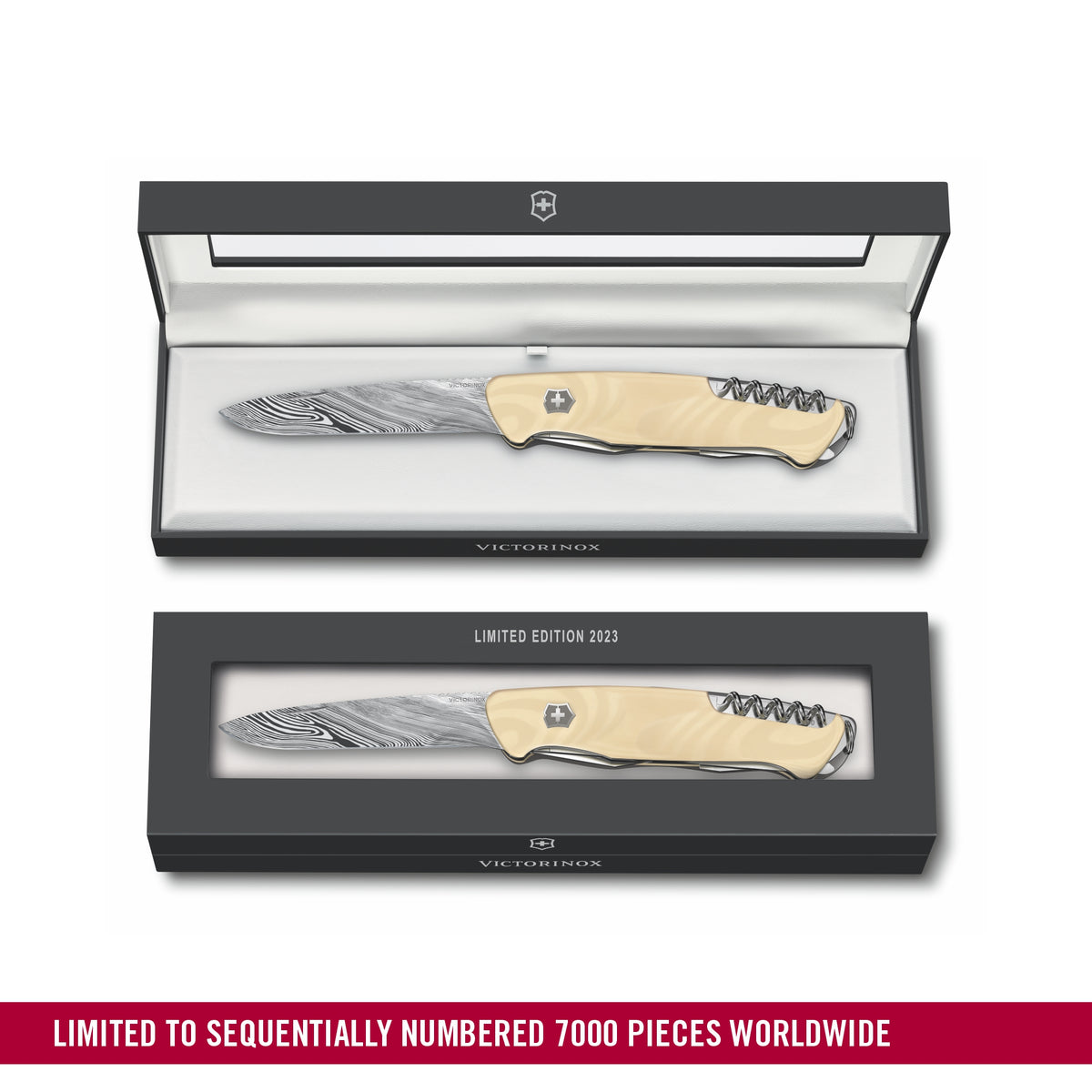 Victorinox Swiss Army Knife Ranger 55 Damast Limited Edition, Large (1