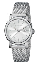 Wenger URBAN VINTAGE Ø34, Silver Dial, Mesh