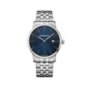 Wenger URBAN CLASSIC Ø42, SST Case, Blue Dial, SST Bracelet - Men's Watch