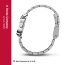 Wenger Vintage Classic Swiss-Made Analog Women's Wrist Watch, Squircle Case, Black Dial, 27mm