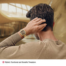 Wenger Vintage Classic Chrono Swiss-Made Men's Chronograph Wrist Watch Squircle Case, Quartz, Black Dial, 40mm