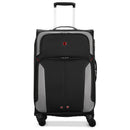 Wenger, Castic Medium Softside Case, Charcoal, 65 Liters, Swiss designed-blend of style & function,