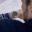 Victorinox Journey 1884 Automatic Swiss made, Black Dial Watch, 43 MM, Wrist Watch For Men