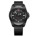 Victorinox Journey 1884 Quartz Swiss made, Black Dial Watch, 43 MM, Wrist Watch For Men