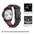 Victorinox Journey 1884 Quartz Swiss made, Black Dial Watch, 43 MM, Wrist Watch For Men