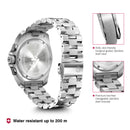 Victorinox I.N.O.X. Chrono Swiss Made, Blue Dial, 43 mm, 200m Water Resistant Wrist Watch