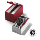 Victorinox I.N.O.X. Chrono Swiss Made, Black Dial, 43 mm, Paracord Strap,  Large Swiss Made Chronograph Watch