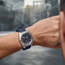 Victorinox Dive Pro Automatic Swiss Made, Blue Dial, 43 mm, Blue Rubber Strap, Large Watch