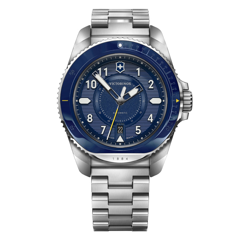Luxury Blue Stainless Stain Business Quartz Watches Waterproof Luminou –  Sevenclock