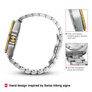 Victorinox Journey 1884 Quartz Swiss Made, Green Dial, Water Resistant Wrist Watch