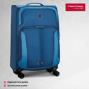 Wenger, Castic Medium Softside Case, Blue, 65 Liters, Swiss designed-blend of style & function