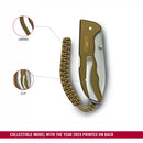 Victorinox  Swiss Army Knife Evoke, Alox Limited Edition 2024, Terra Brown