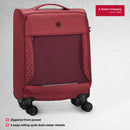 Wenger, Veric Carry-On Softside Case, Salsa, 31 Liters, Swiss designed-blend of style & function