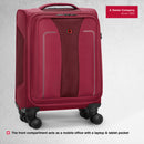Wenger, Fantic Carry-On Softside Case, Burgundy, 33 Liters, Swiss designed-blend of style & function