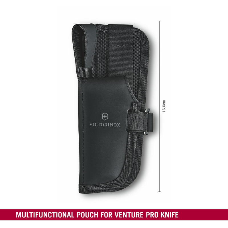 Victorinox Swiss Army Knife Venture Pro Kit, (16.6 cm) Black, Polyester