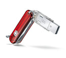 Victorinox Midnite Manager @work 58mm Red Transparent