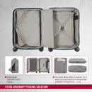 Victorinox Werks Traveler 6.0, 20" Global Carry-On, Hardside, Blue